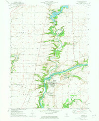 Sheridan 1971 topographic map thumbnail