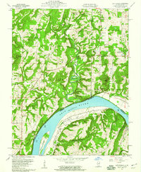 Shetlerville 1959 topographic map thumbnail