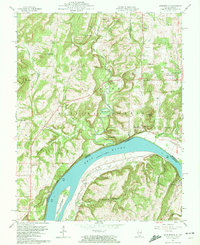Shetlerville 1959 topographic map thumbnail