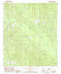 Sikes 1989 topographic map thumbnail