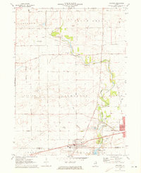 Somonauk 1971 topographic map thumbnail