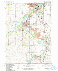 South Beloit 1993 topographic map thumbnail