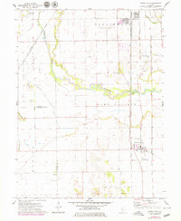 South Pekin 1971 topographic map thumbnail