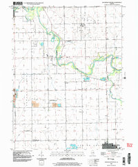 Southeast Pontiac 2001 topographic map thumbnail
