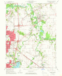 Springfield East 1965 topographic map thumbnail