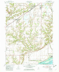 St. David 1947 topographic map thumbnail