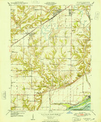 St. David 1948 topographic map thumbnail