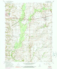 St. Jacob 1954 topographic map thumbnail