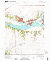 Starved Rock 1970 topographic map thumbnail