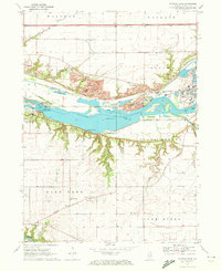 Starved Rock 1970 topographic map thumbnail