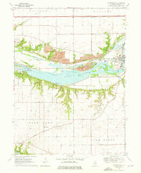 Starved Rock 1970 topographic map thumbnail
