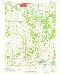 Steeleville 1965 topographic map thumbnail