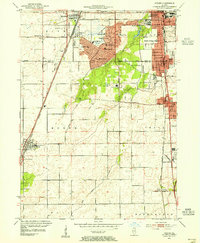 Steger 1953 topographic map preview