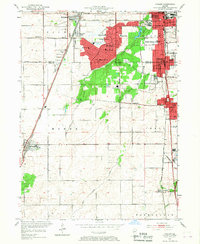 Steger 1953 topographic map preview