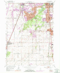 Steger 1953 topographic map preview