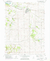 Stillman Valley 1971 topographic map thumbnail