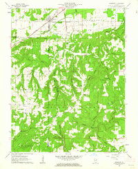Stonefort 1961 topographic map thumbnail