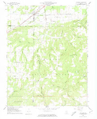 Stonefort 1961 topographic map thumbnail
