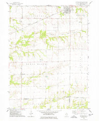 Stronghurst 1974 topographic map thumbnail