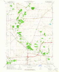 Sugar Grove 1964 topographic map thumbnail