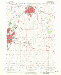 Sycamore 1968 topographic map thumbnail