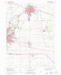 Sycamore 1968 topographic map preview