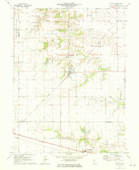 Tallula 1971 topographic map thumbnail