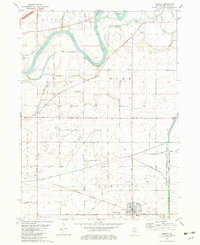 Tampico 1982 topographic map preview