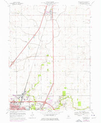 Thomasboro 1970 topographic map preview