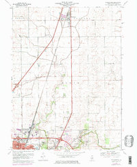 Thomasboro 1970 topographic map preview