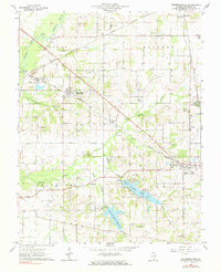 Thompsonville 1963 topographic map thumbnail
