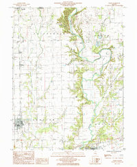Toledo 1984 topographic map preview
