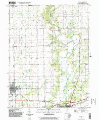 Toledo 1998 topographic map thumbnail