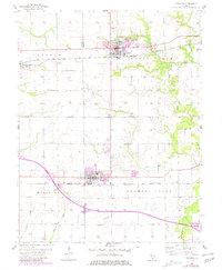 Trenton 1957 topographic map thumbnail