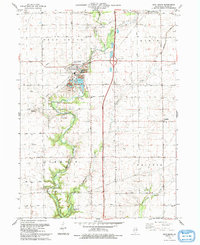Troy Grove 1993 topographic map thumbnail