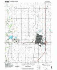 Tuscola 1999 topographic map thumbnail