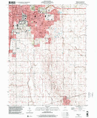 Urbana 1998 topographic map thumbnail