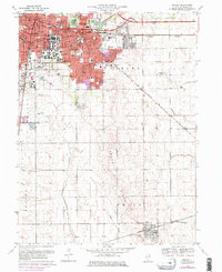 Urbana 1970 topographic map thumbnail