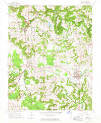 Vienna 1966 topographic map preview