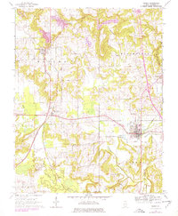 Vienna 1966 topographic map preview