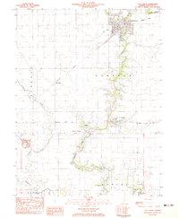 Villa Grove 1982 topographic map thumbnail