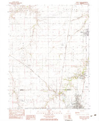 Virden North 1983 topographic map thumbnail