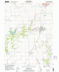 Virden South 1998 topographic map thumbnail