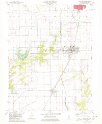 Virden South 1979 topographic map thumbnail