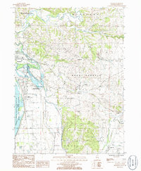 Wacker 1985 topographic map thumbnail