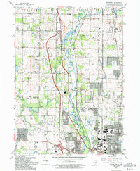 Wadsworth 1993 topographic map thumbnail