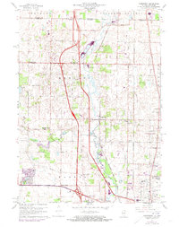 Wadsworth 1960 topographic map thumbnail