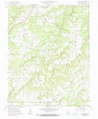 Waltersburg 1962 topographic map thumbnail