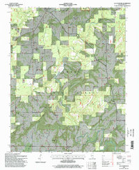 Waltersburg 1996 topographic map thumbnail