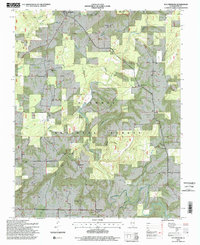 Waltersburg 1996 topographic map thumbnail